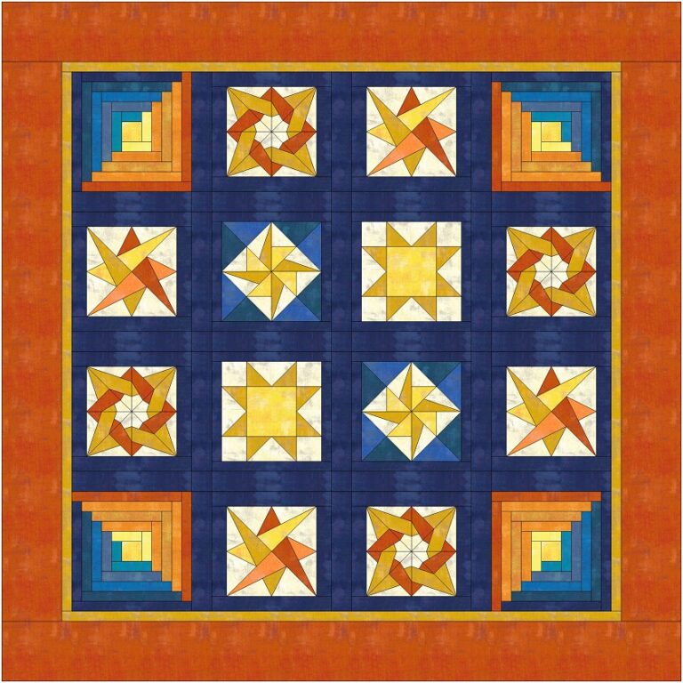 Patchwork Quilt Sheena Roberts 1