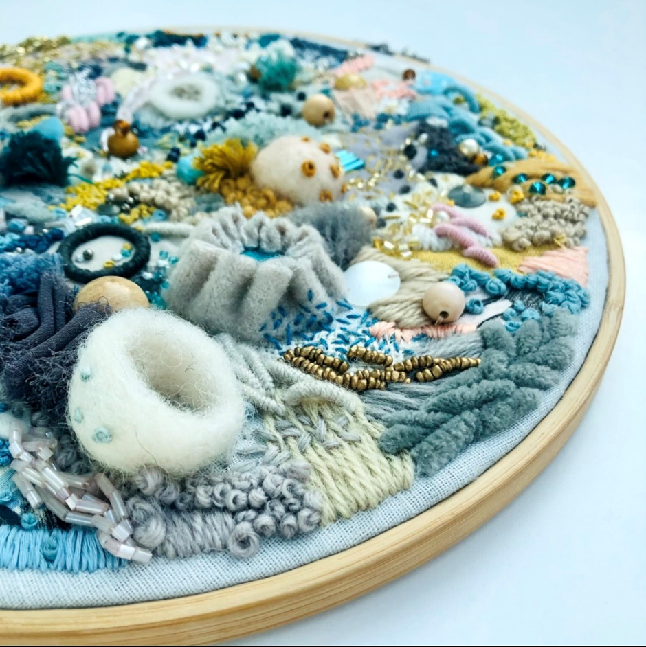 Coral Reef Embroidery