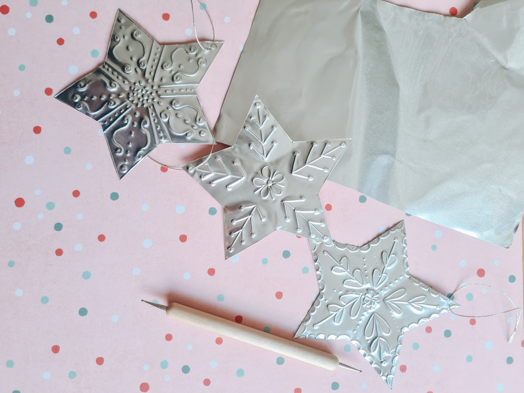 Embossing Stars