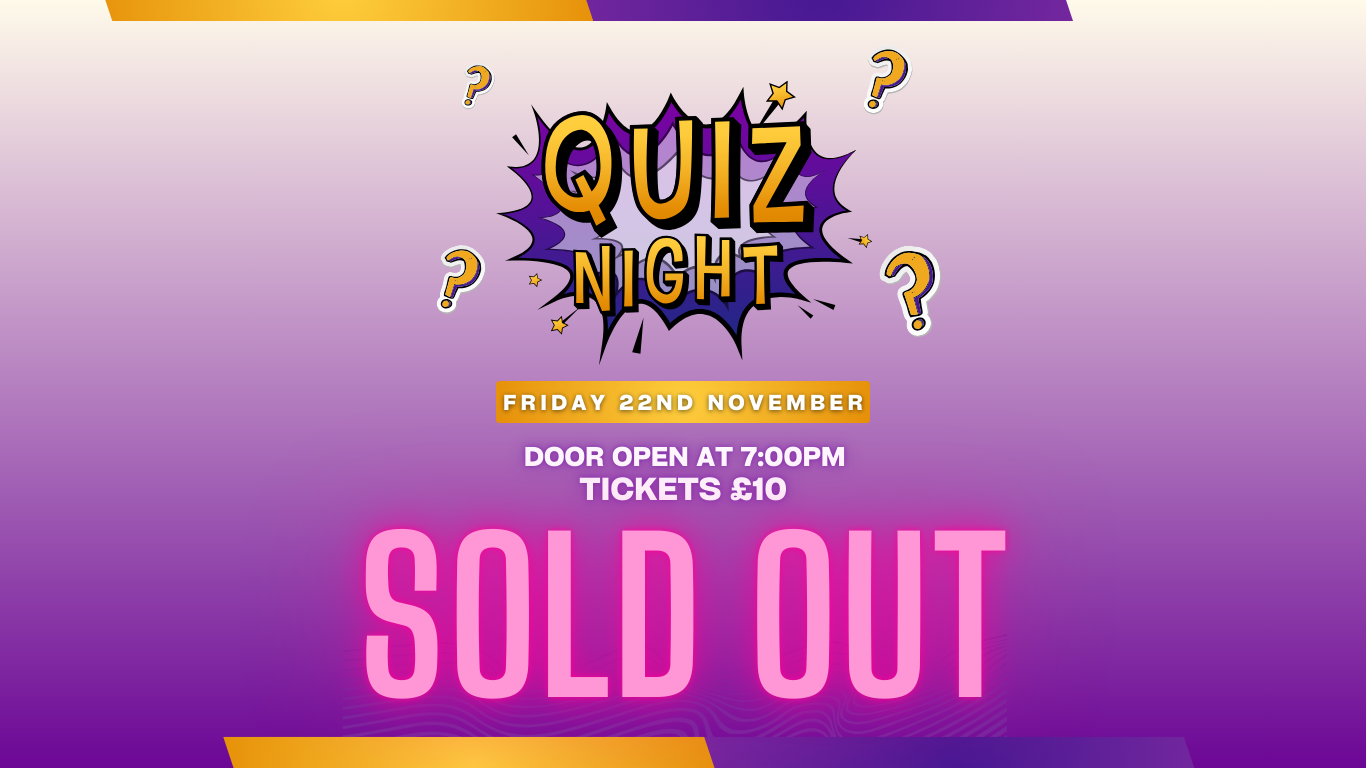 Quiz Sold Out